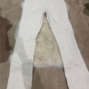 AG Adriano Goldschmied The Angel Winter White Denim Style Jeans